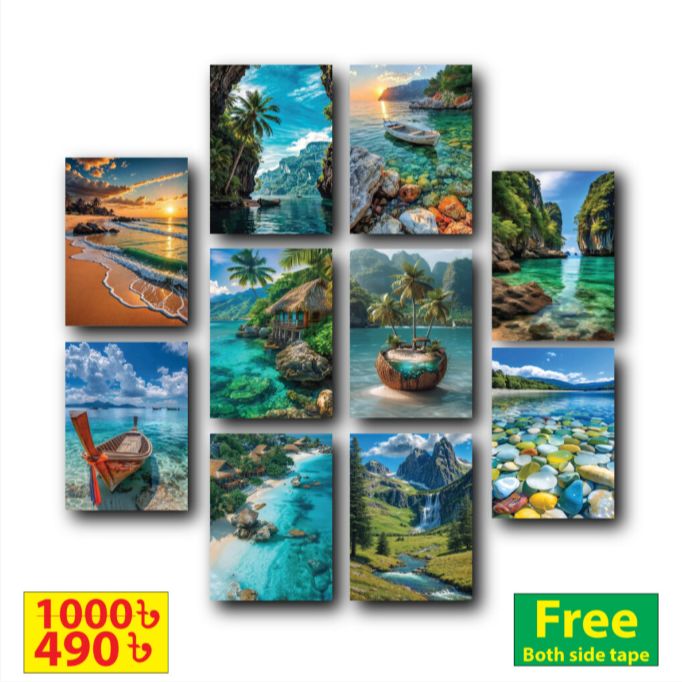 Picture of 10 pcs Most Unique Combo Wallboard set for Home Decoration. Wall Decoration for Home