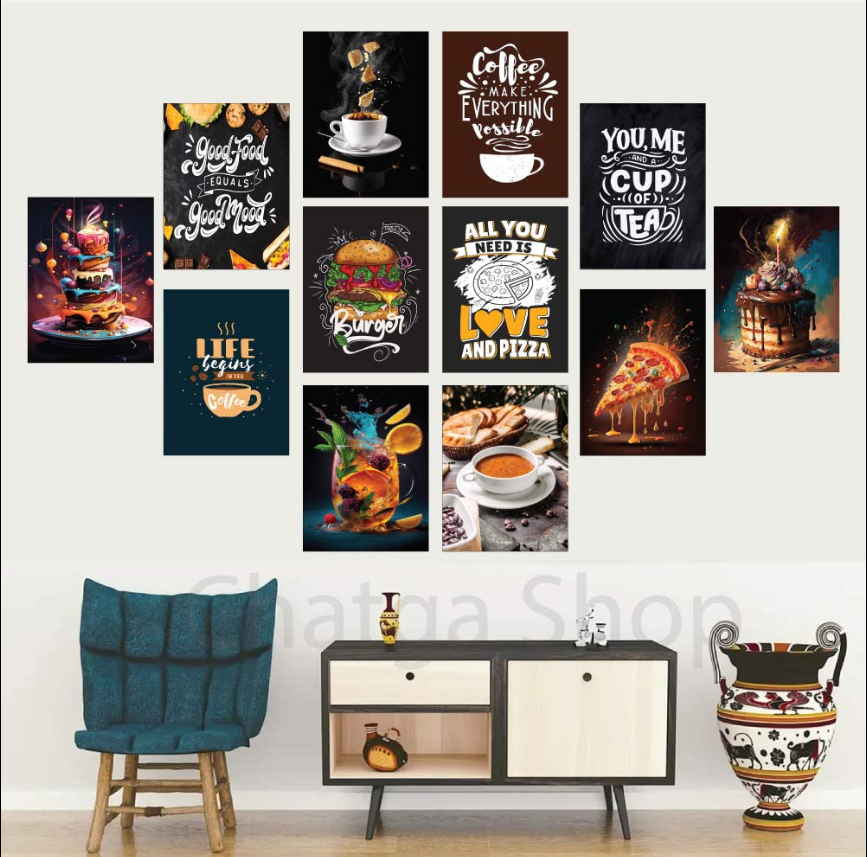 Picture of 12 pcs Most Unique Combo Wallboard set for Home Decoration. Wall Decoration for Home
