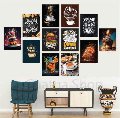 Picture of 12 pcs Most Unique Combo Wallboard set for Home Decoration. Wall Decoration for Home