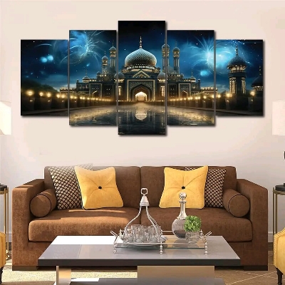 Picture of 5Pcs In 1 Set Wall Canvas printing