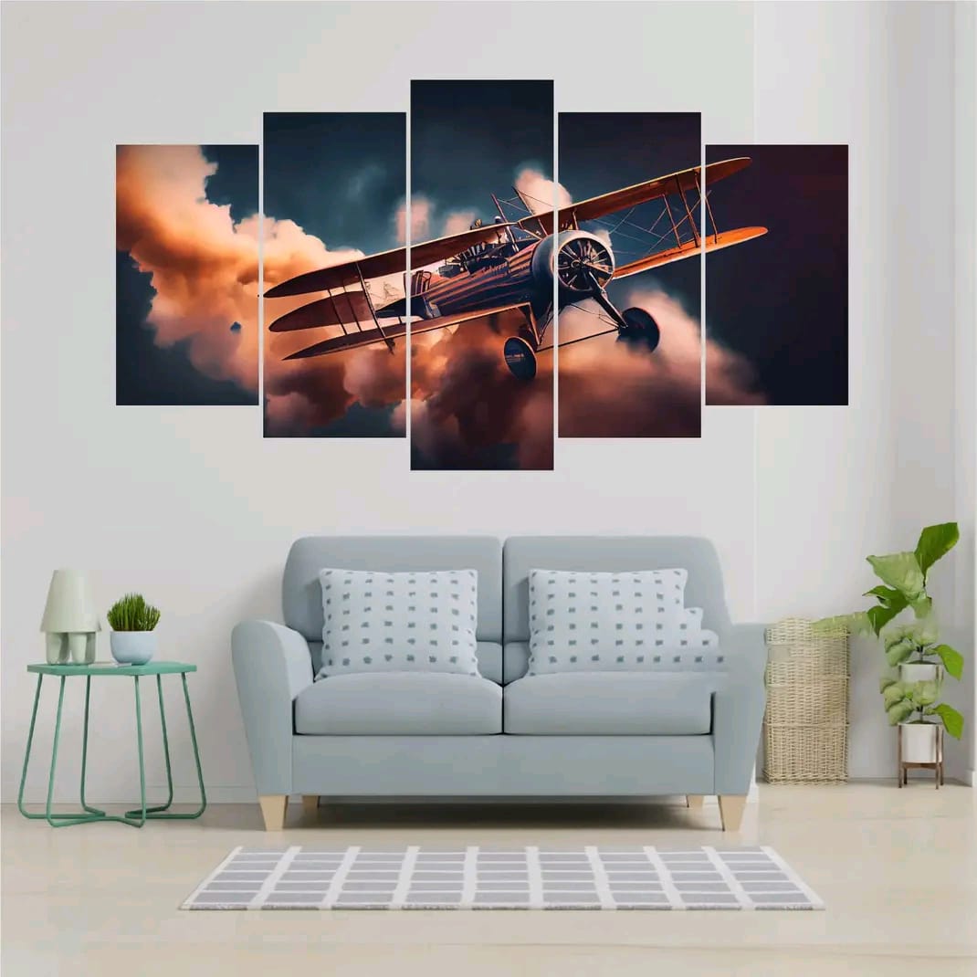 Picture of 5Pcs In 1 Set Wall Canvas printing