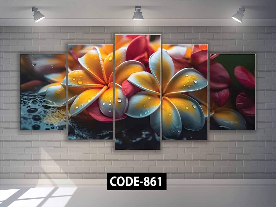 Picture of 5Pcs In 1 Set Wall Canvas printing