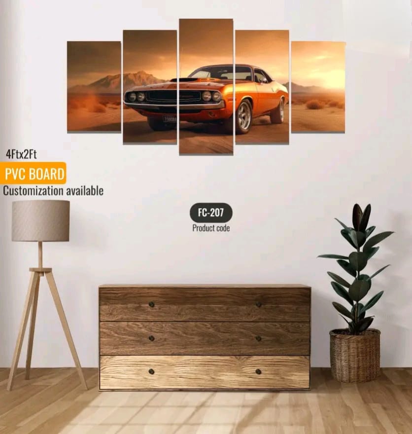 Picture of 5Pcs In 1 Set Wall Canvas printing