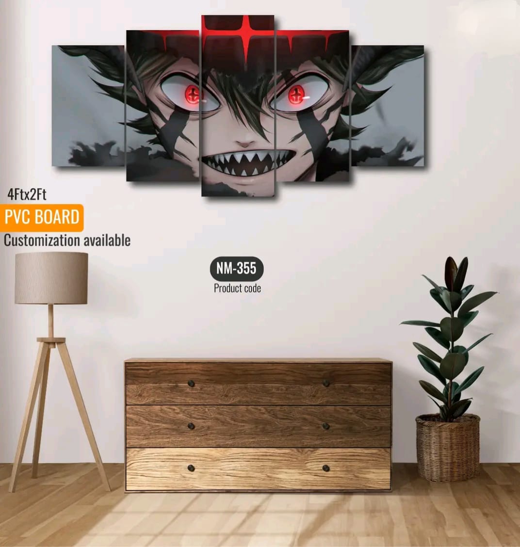 Picture of 5Pcs In 1 Set Wall Canvas printing