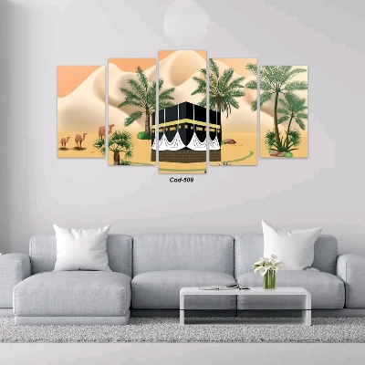 Picture of 5Pcs In 1 Set Wall Canvas printing