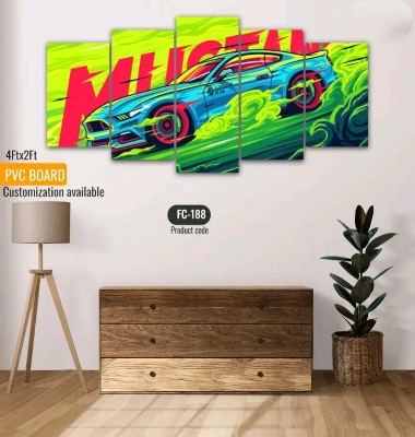 Picture of 5Pcs In 1 Set Wall Canvas printing