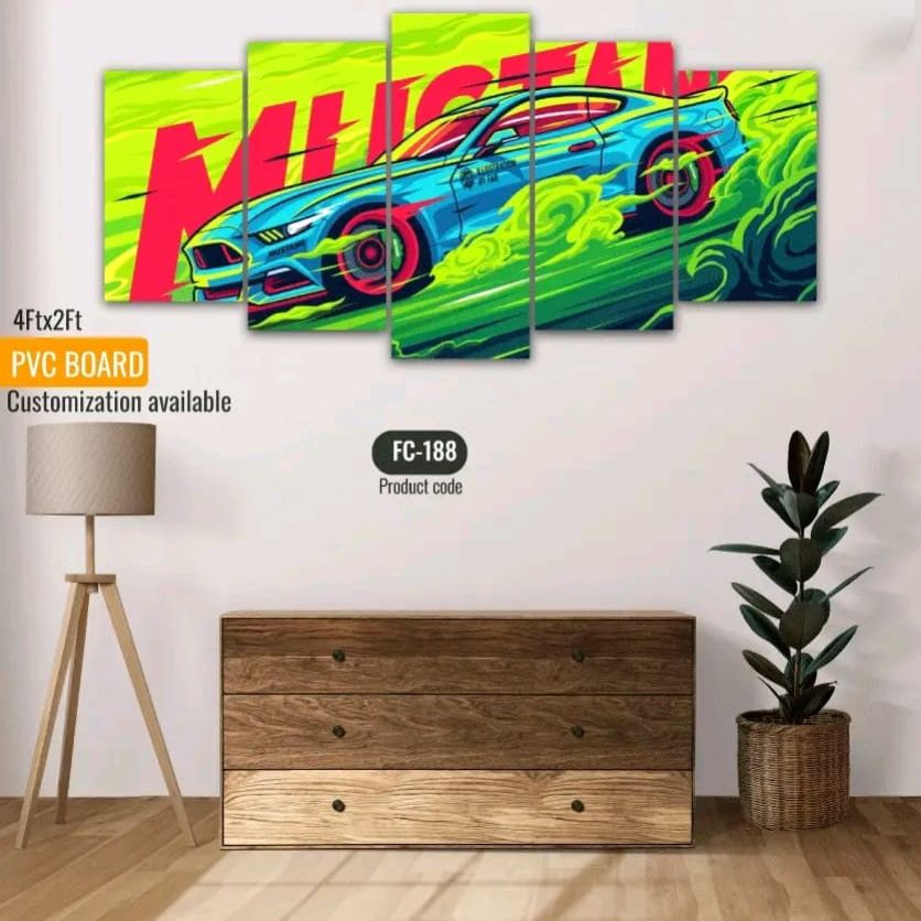 Picture of 5Pcs In 1 Set Wall Canvas printing