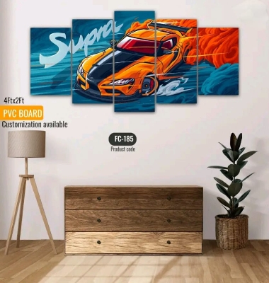 Picture of 5Pcs In 1 Set Wall Canvas printing