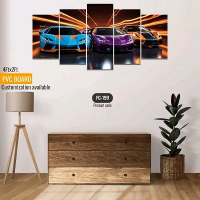 Picture of 5Pcs In 1 Set Wall Canvas printing