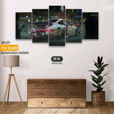 Picture of 5Pcs In 1 Set Wall Canvas printing