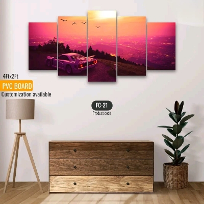 Picture of 5Pcs In 1 Set Wall Canvas printing