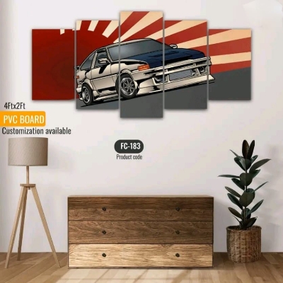 Picture of 5Pcs In 1 Set Wall Canvas printing