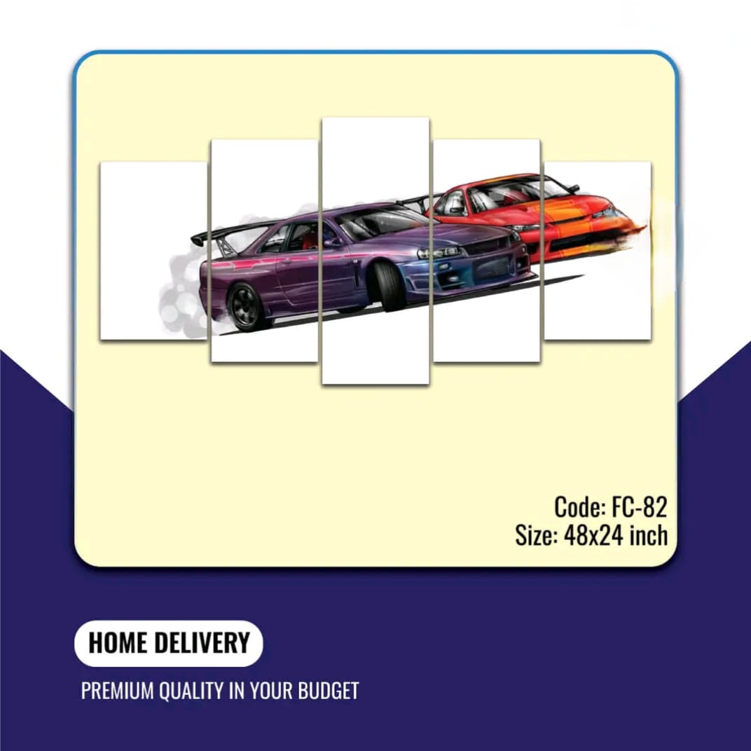 Picture of 5Pcs In 1 Set Wall Canvas printing