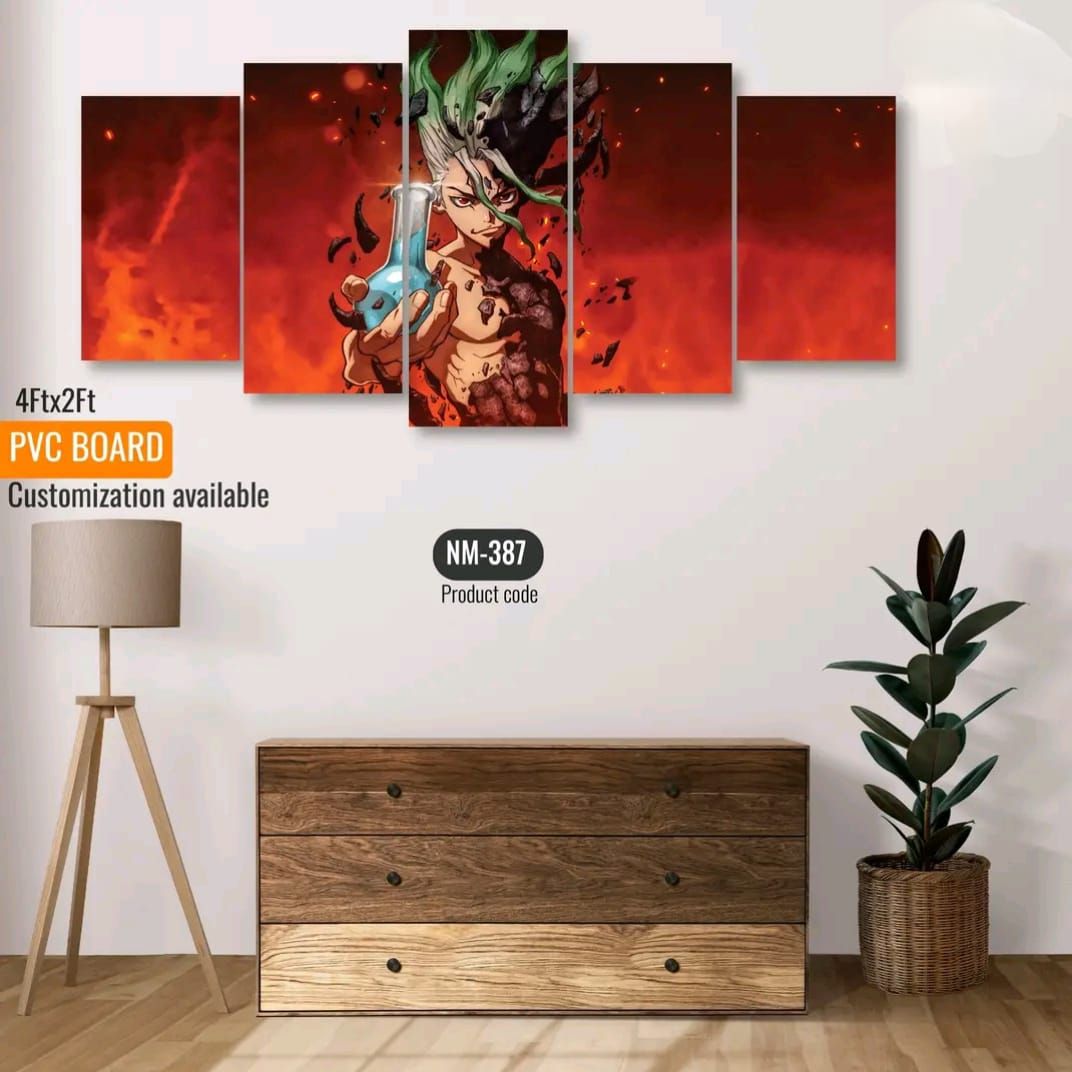 Picture of 5Pcs In 1 Set Wall Canvas printing