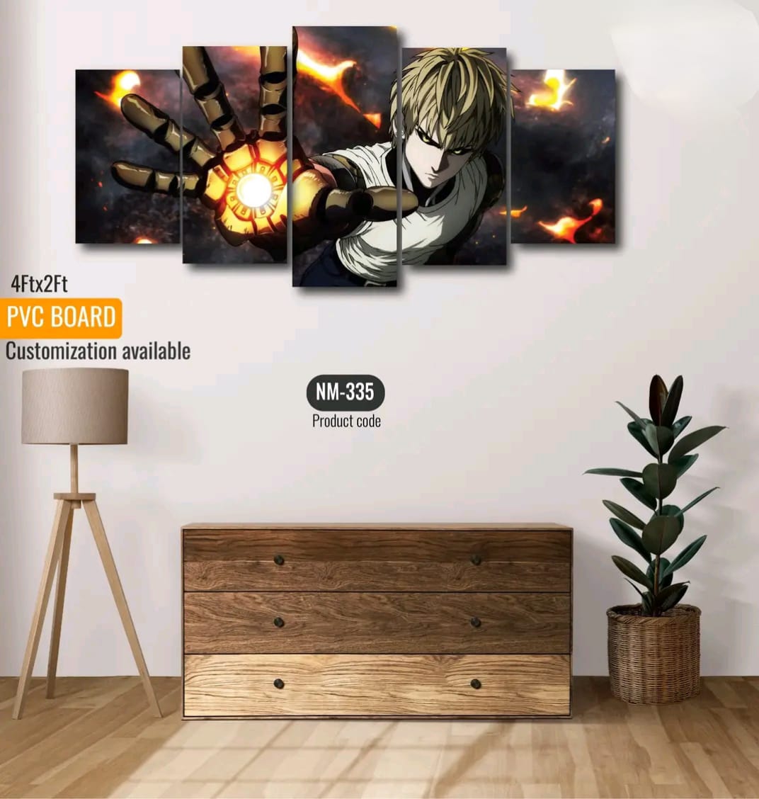 Picture of 5Pcs In 1 Set Wall Canvas printing