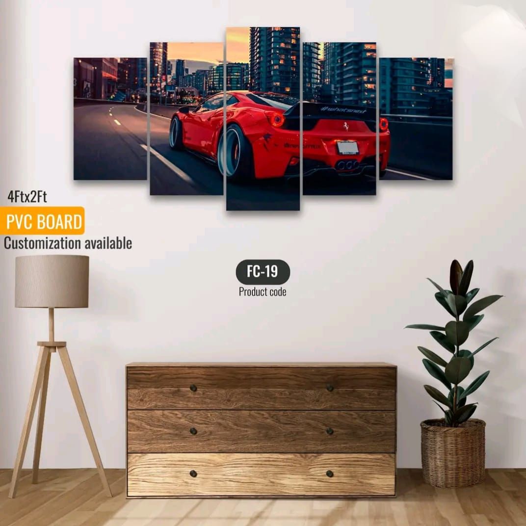 Picture of 5Pcs In 1 Set Wall Canvas printing