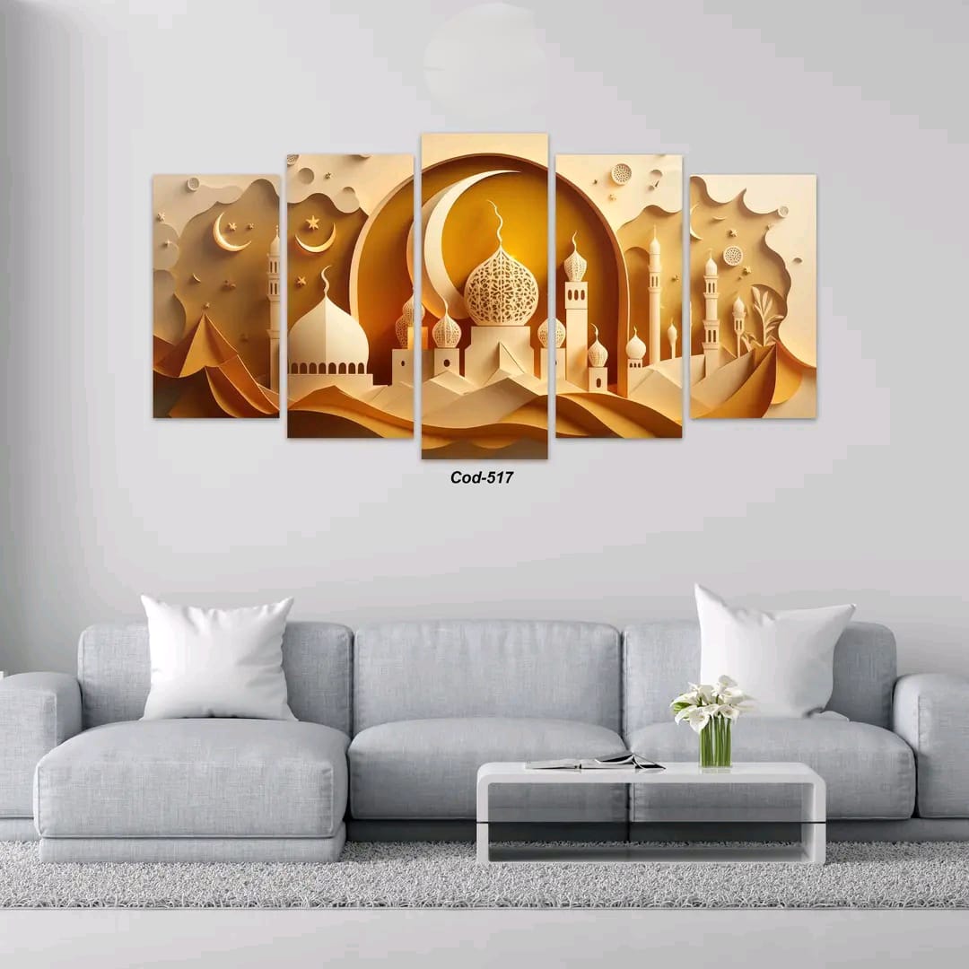 Picture of 5Pcs In 1 Set Wall Canvas printing