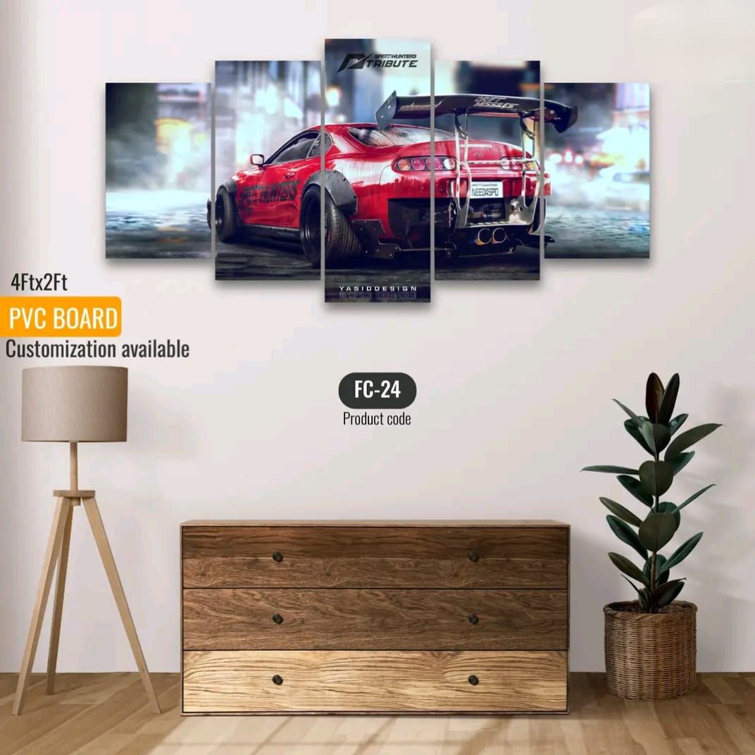 Picture of 5Pcs In 1 Set Wall Canvas printing