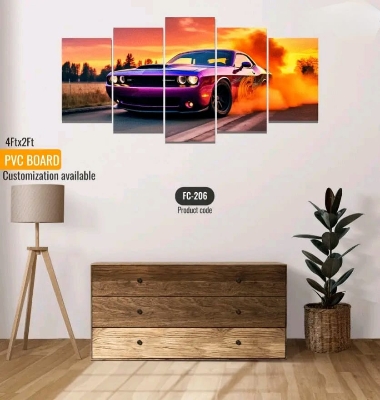 Picture of 5Pcs In 1 Set Wall Canvas printing