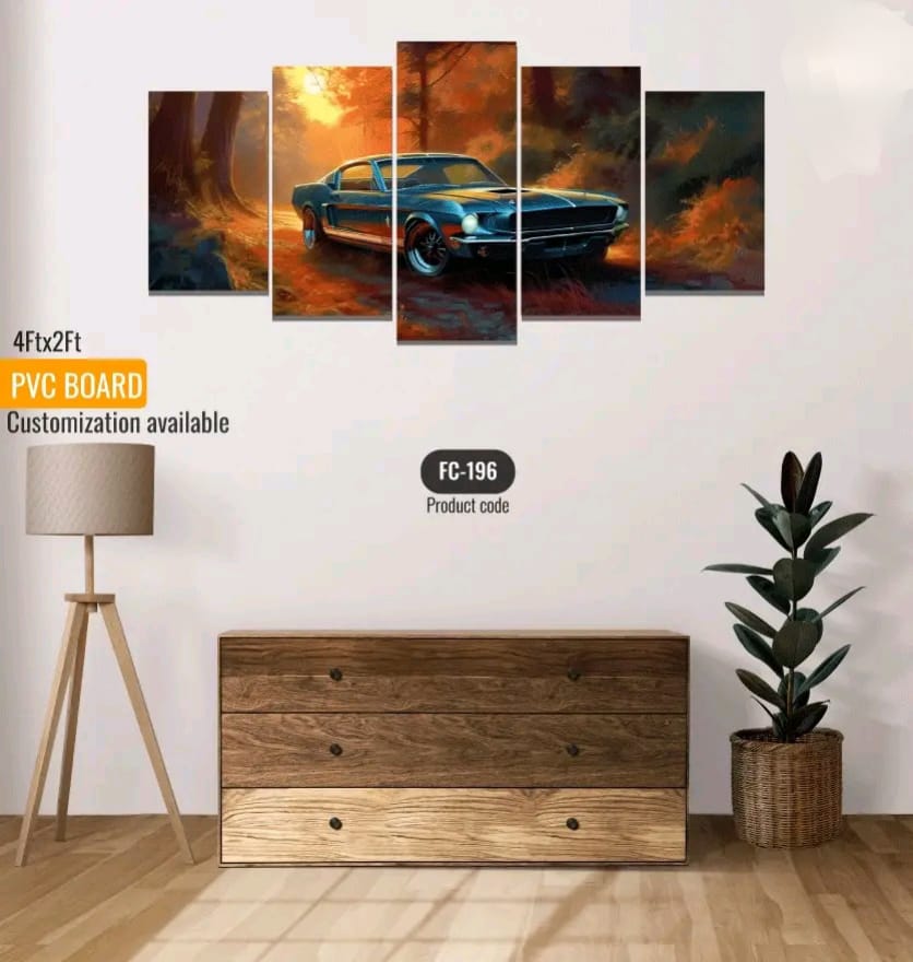 Picture of 5Pcs In 1 Set Wall Canvas printing