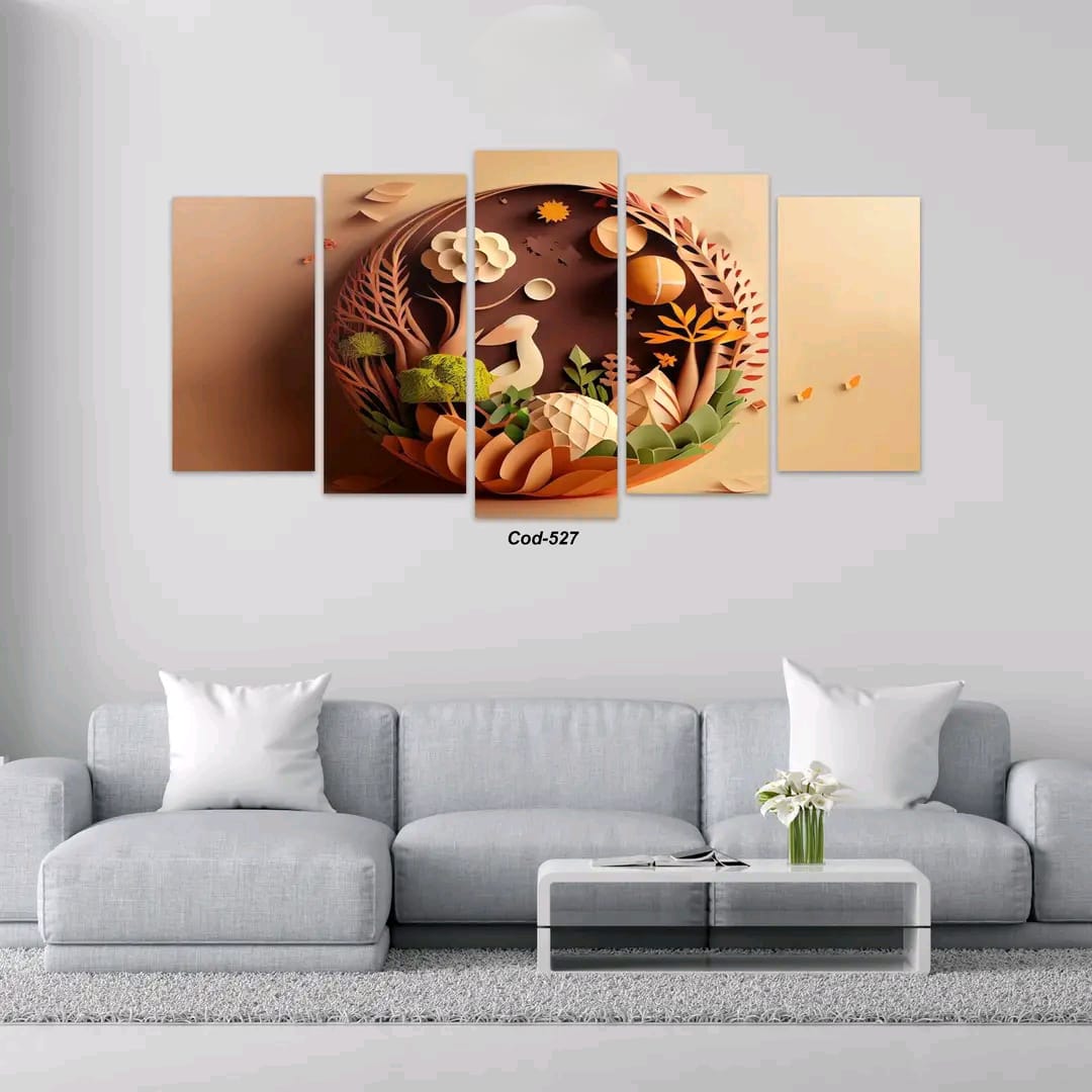 Picture of 5Pcs In 1 Set Wall Canvas printing