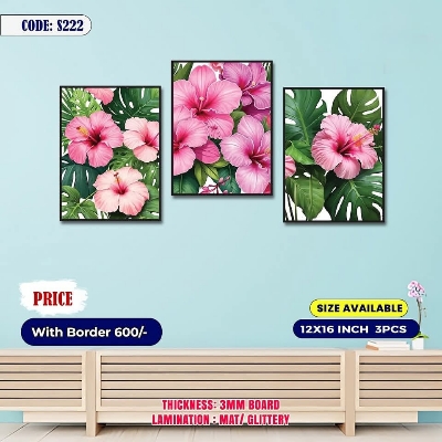 Picture of 3 pcs Most Unique Combo Wallboard set for Home Decoration. Wall Decoration for Home