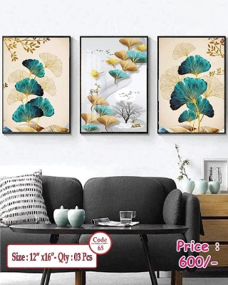 Picture of 3 pcs Most Unique Combo Wallboard set for Home Decoration. Wall Decoration for Home