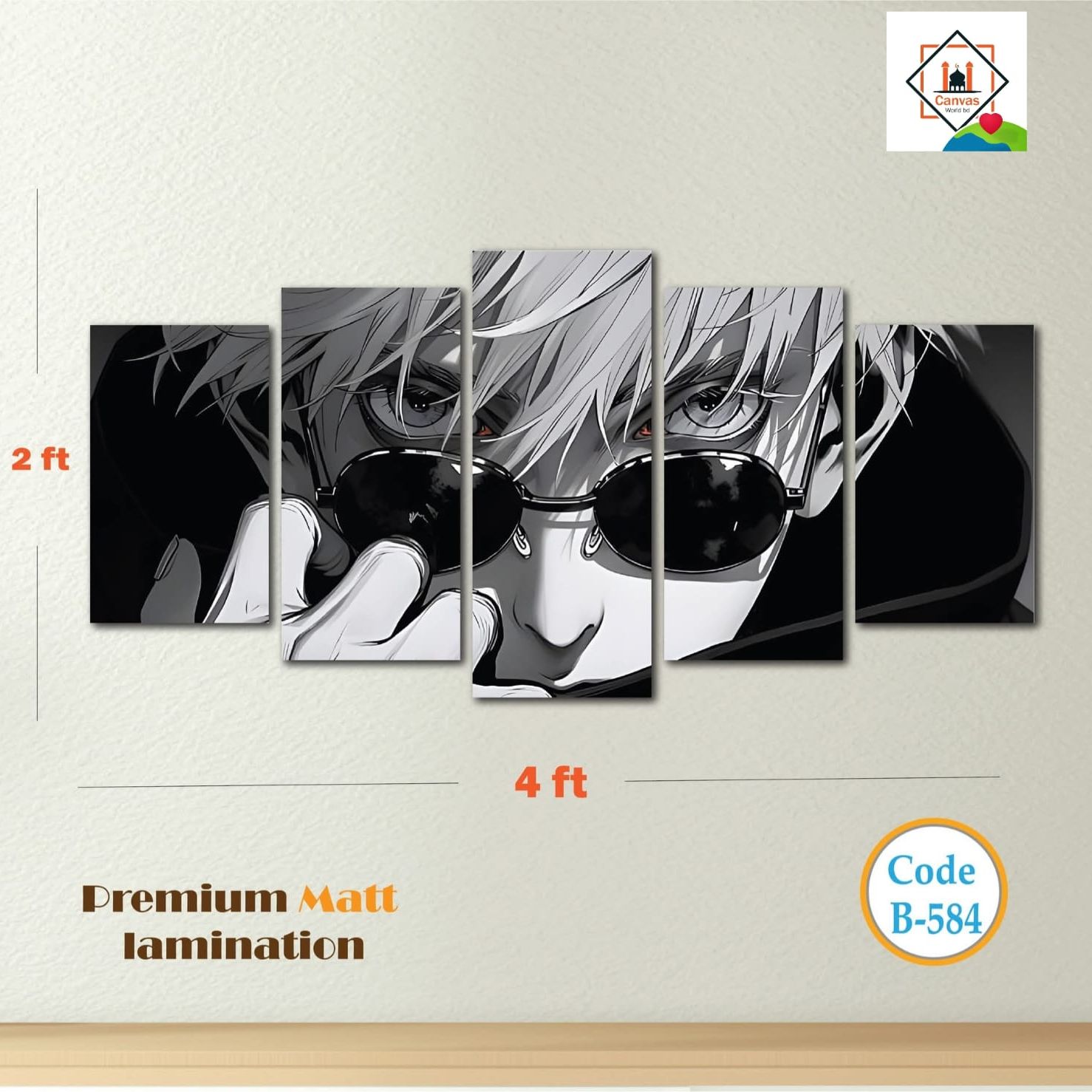 Picture of 5-in-1 Premium Wall Canvas Set – Elegant Modern Wall Art for Any Room