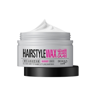 Picture of BIOAQUA Silver Grey Dynamic Styling Men's Hair Wax- 100g