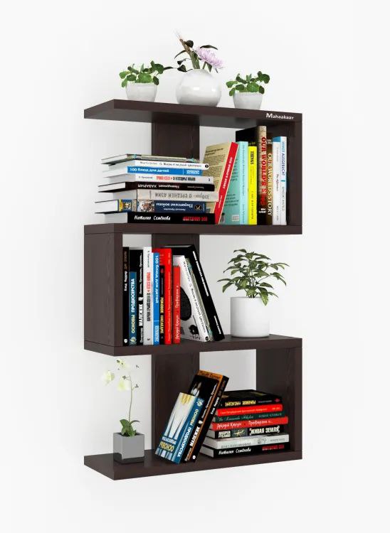 Picture of Furniture Express Home & Office Book Shelf | Book Organizer | Showpiece Shelf | Showpiece Organizer | ZikZak Design