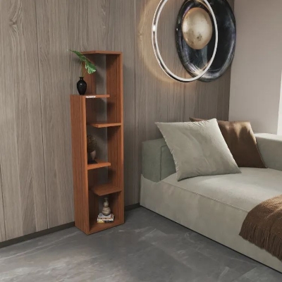 Picture of Furniture Express Unique Design Book Shelf | Book Organizer | Showpiece Shelf | Showpiece Organizer