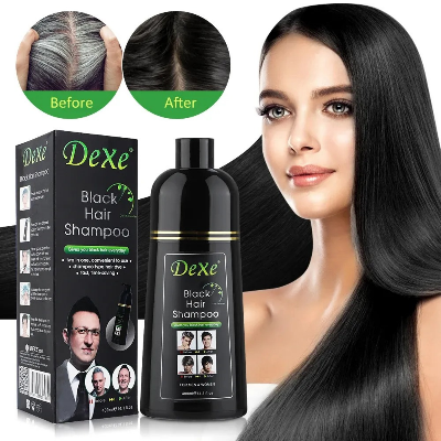 Picture of Dexe Black Hair Shampoo Men & Women - 400 Ml