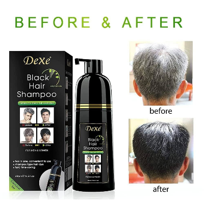Picture of Dexe Black Hair Shampoo Men & Women - 400 Ml