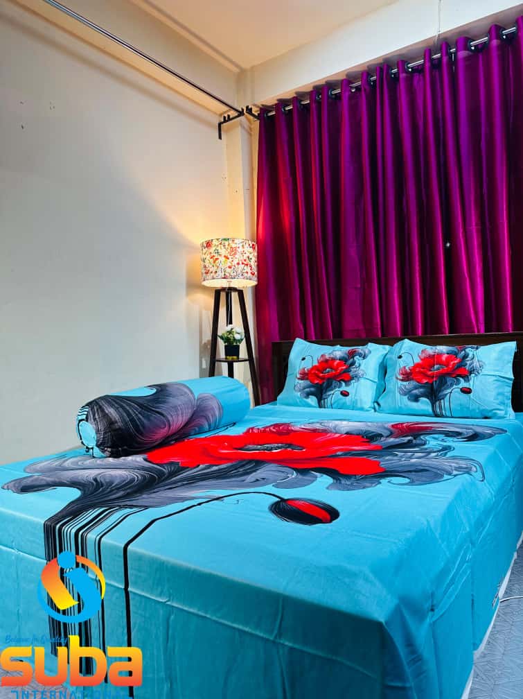 Picture of ১টি ক্লাসিকাল প্রাইম লাক্সারি প্যানেল বেডশিট