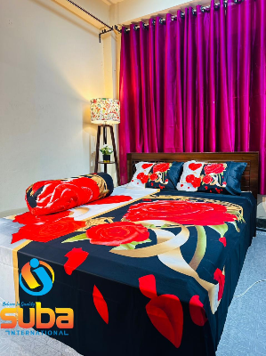 Picture of ১টি ক্লাসিকাল প্রাইম লাক্সারি প্যানেল বেডশিট