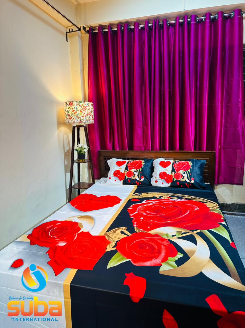 Picture of ১টি ক্লাসিকাল প্রাইম লাক্সারি প্যানেল বেডশিট