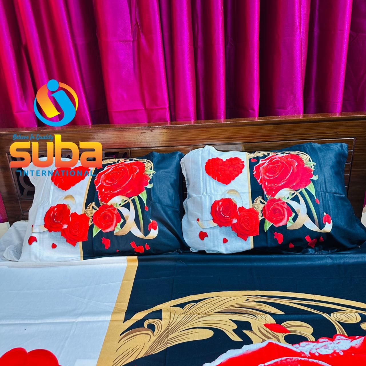 Picture of ১টি ক্লাসিকাল প্রাইম লাক্সারি প্যানেল বেডশিট