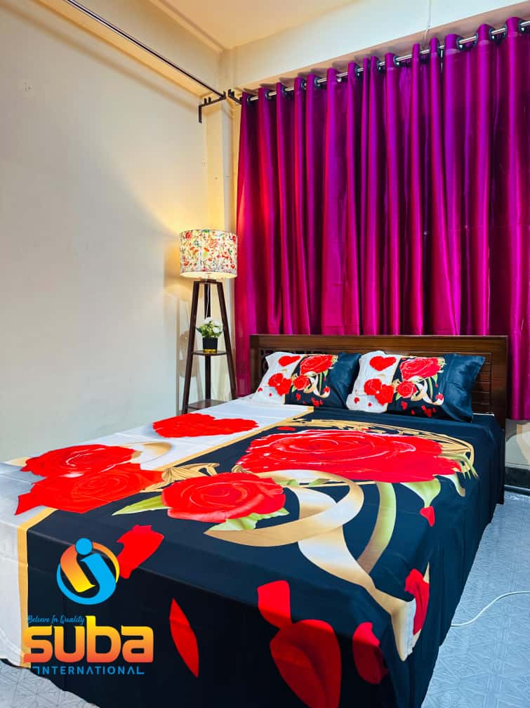 Picture of ১টি ক্লাসিকাল প্রাইম লাক্সারি প্যানেল বেডশিট