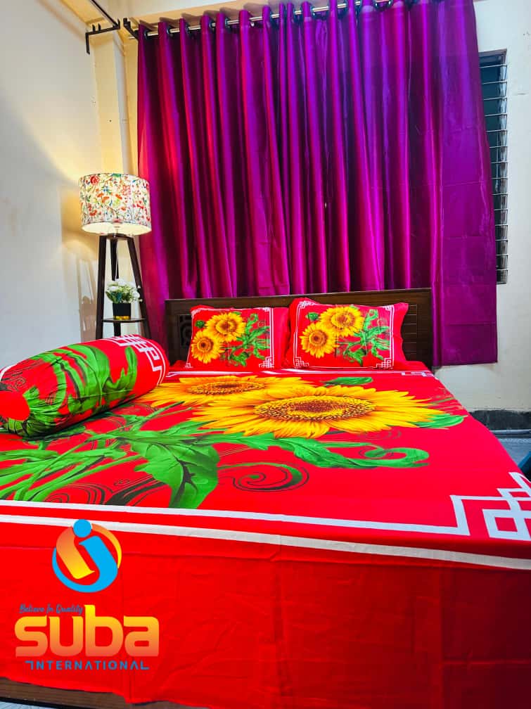Picture of ১টি ক্লাসিকাল প্রাইম লাক্সারি প্যানেল বেডশিট
