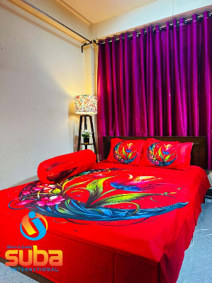 Picture of ১টি ক্লাসিকাল প্রাইম লাক্সারি প্যানেল বেডশিট