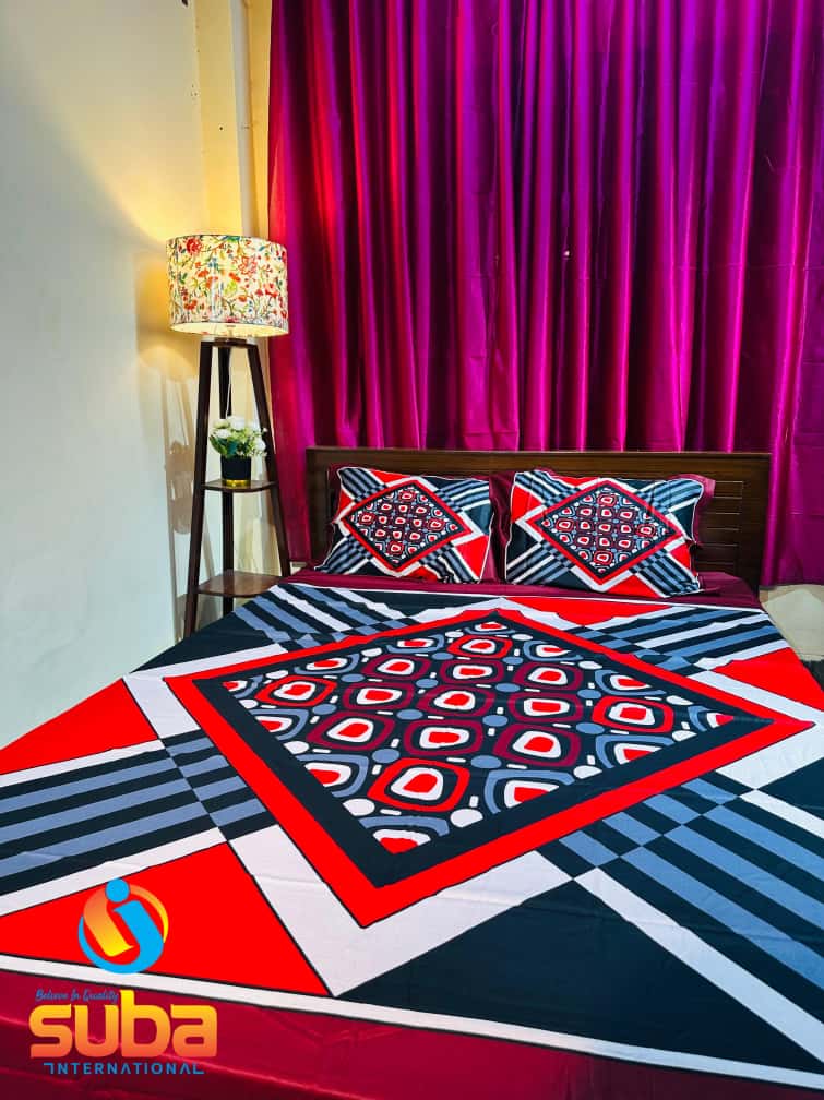 Picture of ১টি ক্লাসিকাল প্রাইম লাক্সারি প্যানেল বেডশিট