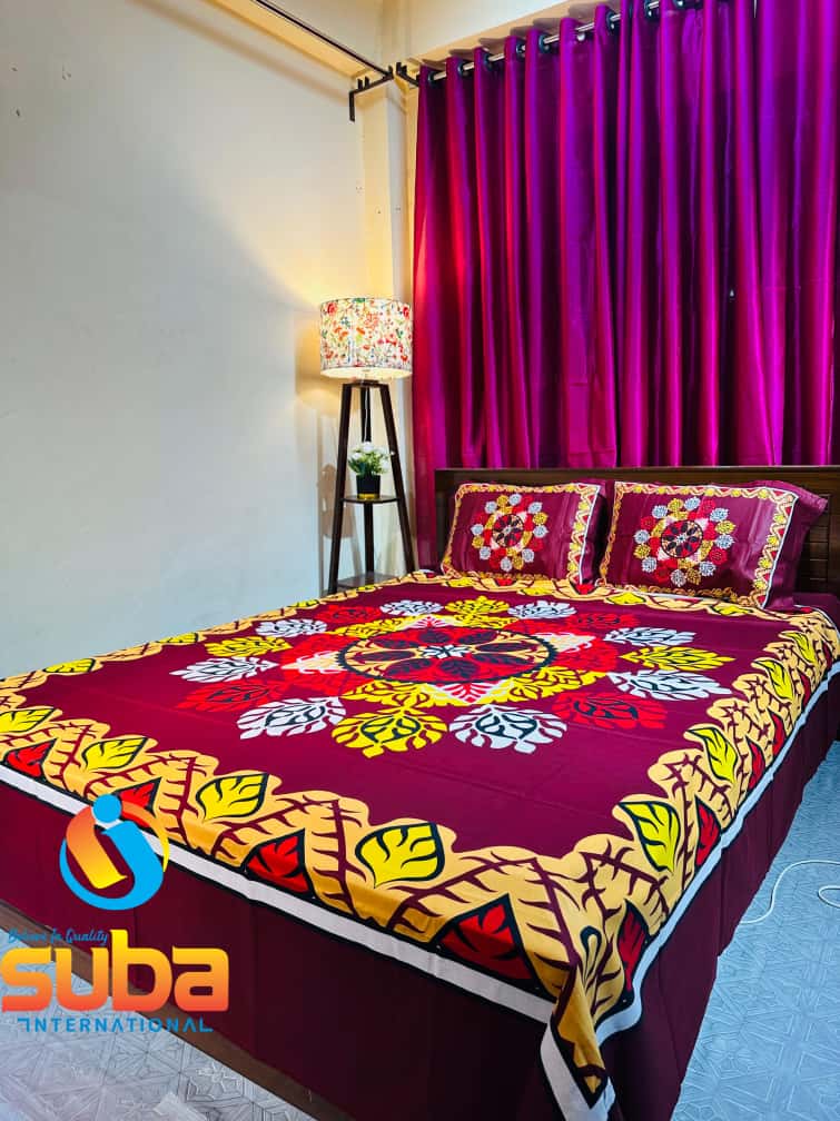 Picture of ১টি ক্লাসিকাল প্রাইম লাক্সারি প্যানেল বেডশিট