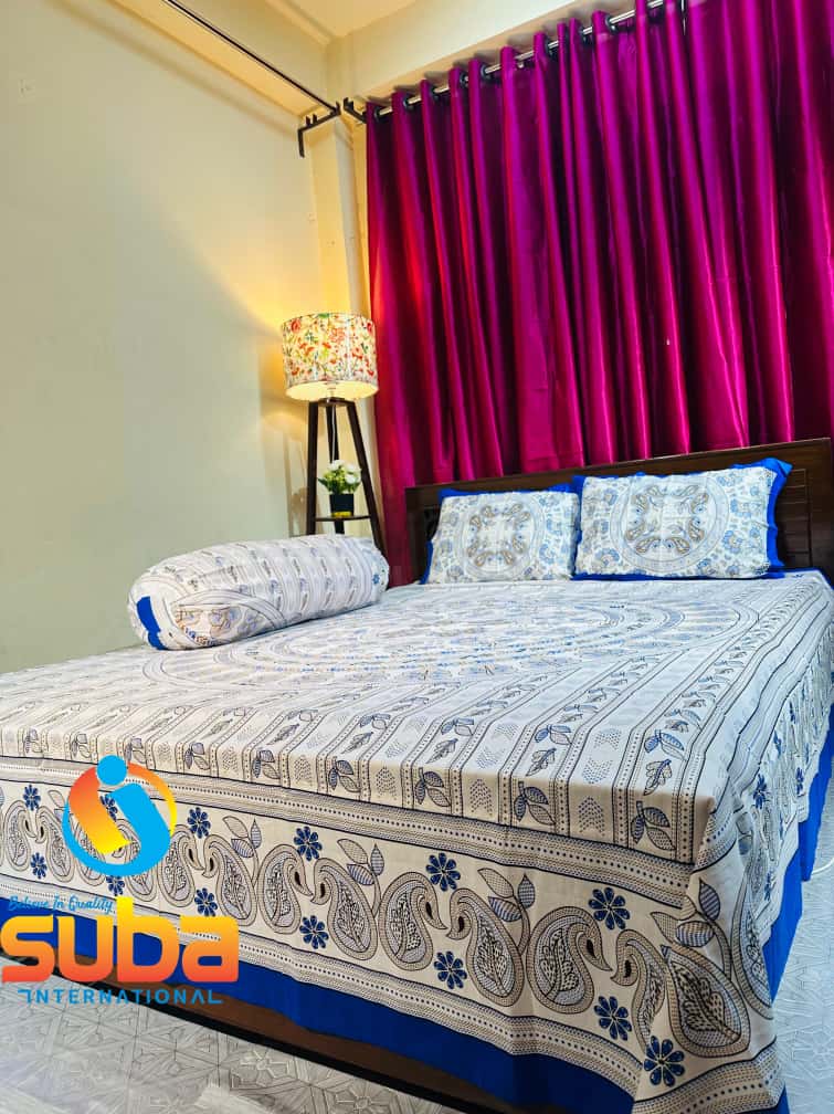 Picture of ১টি ক্লাসিকাল প্রাইম লাক্সারি প্যানেল বেডশিট