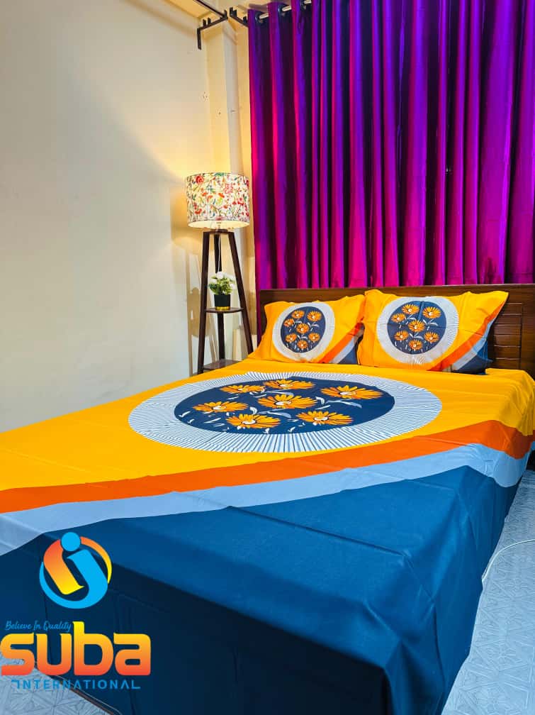 Picture of ১টি ক্লাসিকাল প্রাইম লাক্সারি প্যানেল বেডশিট