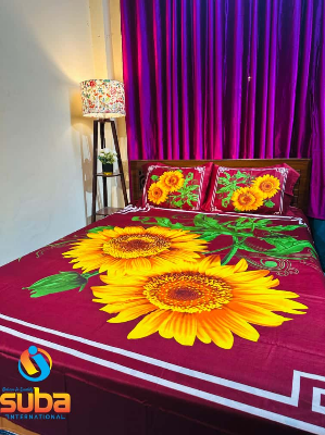 Picture of ১টি ক্লাসিকাল প্রাইম লাক্সারি প্যানেল বেডশিট