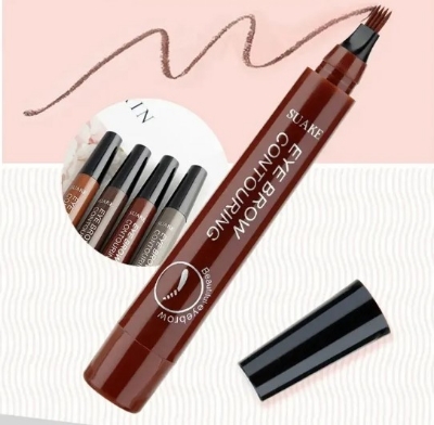 Picture of Waterproof Liquid Long Lasting 4 Point Eyebrow Pencil