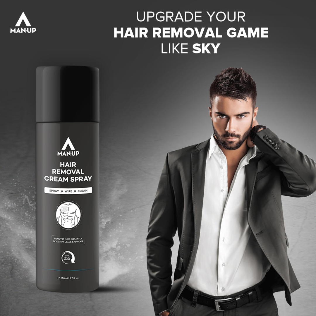 Picture of Man-Up Hair Removal Cream Spray - 200ml
