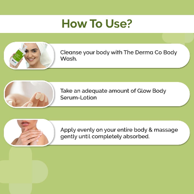 Picture of The Derma Co 1% Kojic Acid Daily Glow Body Serum Lotion - 250ml