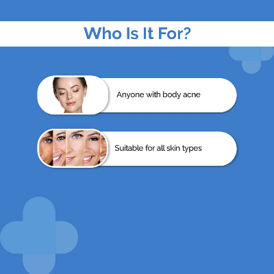 Picture of The Derma Co 1% Salicylic Acid Daily Exfoliating Body Wash - 250ml