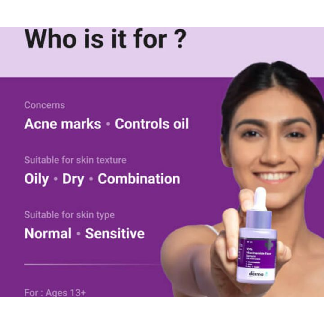 Picture of The Derma Co 10% Niacinamide Serum - 30ml